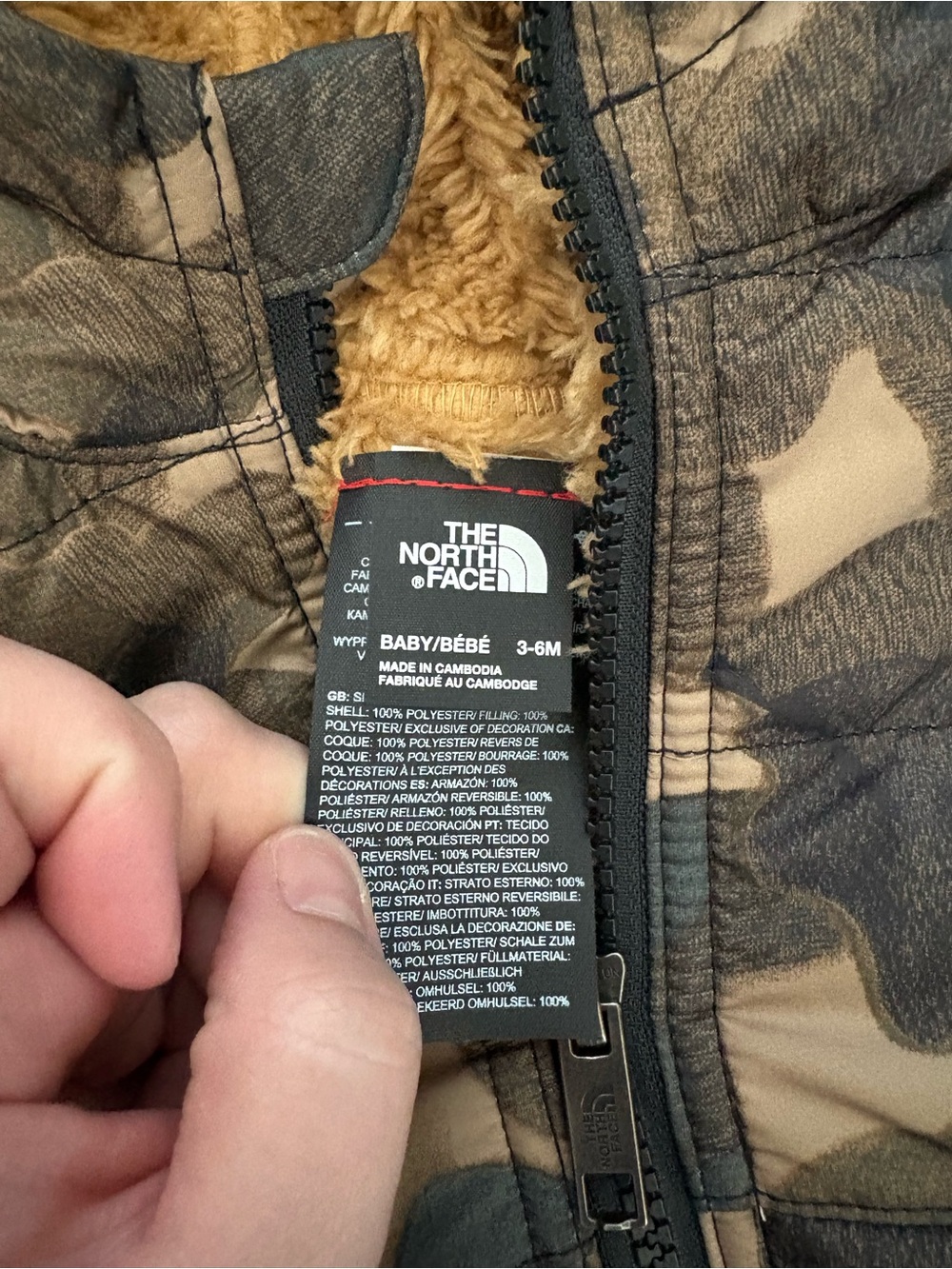 Infant Winter Coat- North Face - Picture 2 of 2
